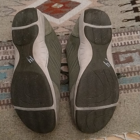 Olive green dansko sneakers/tennis shoes - Picture 3 of 5